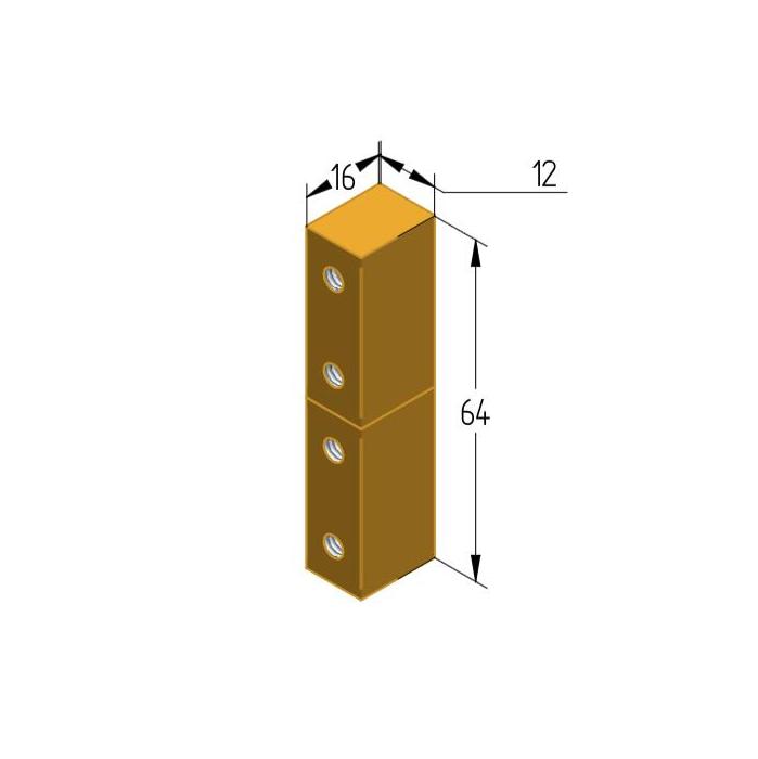 Gond pour mobilier mtallique N1